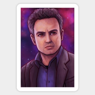 EG Portrait - Bruce Sticker